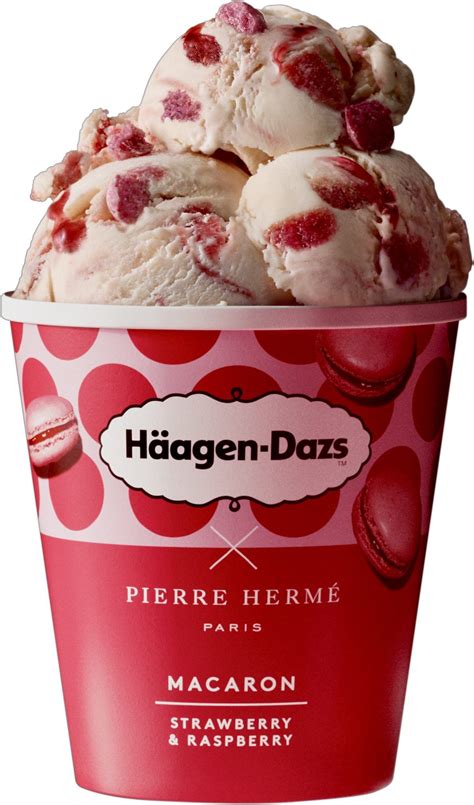 haagen dazs and pierre herme.